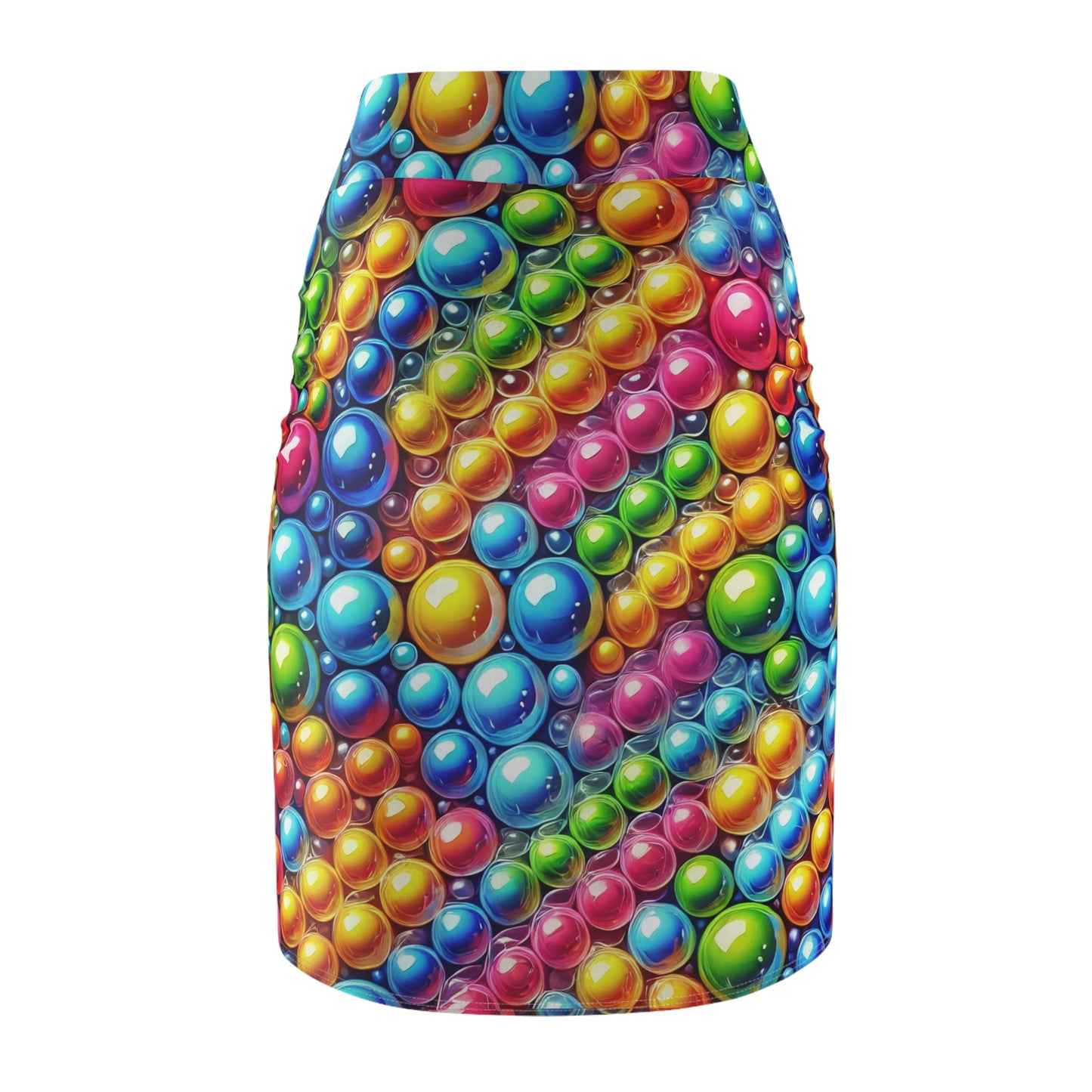 Bubbles Women's Pencil Skirt (AOP)