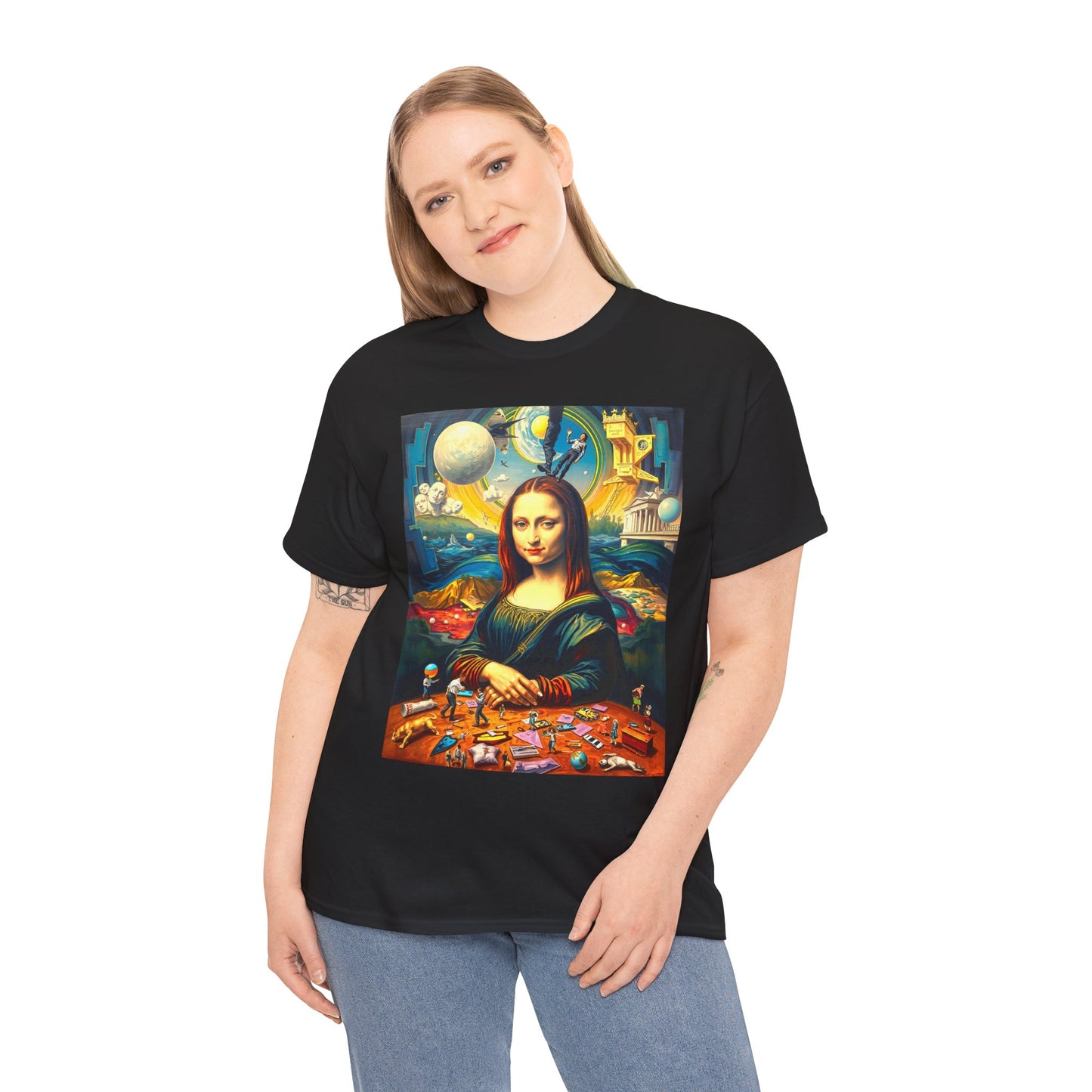 Surreal Mona Lisa Tee