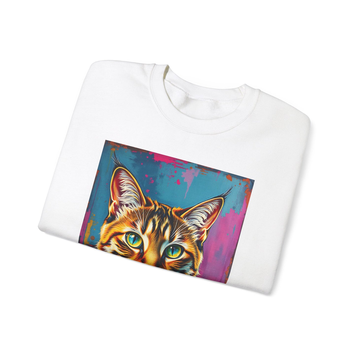 Cat Painting Sweatshirt