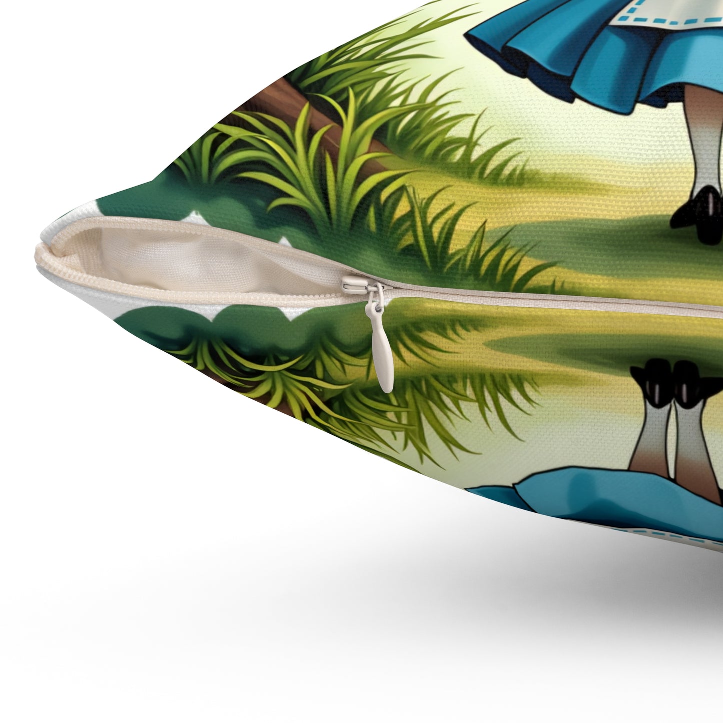 Spun Polyester Square Pillow
