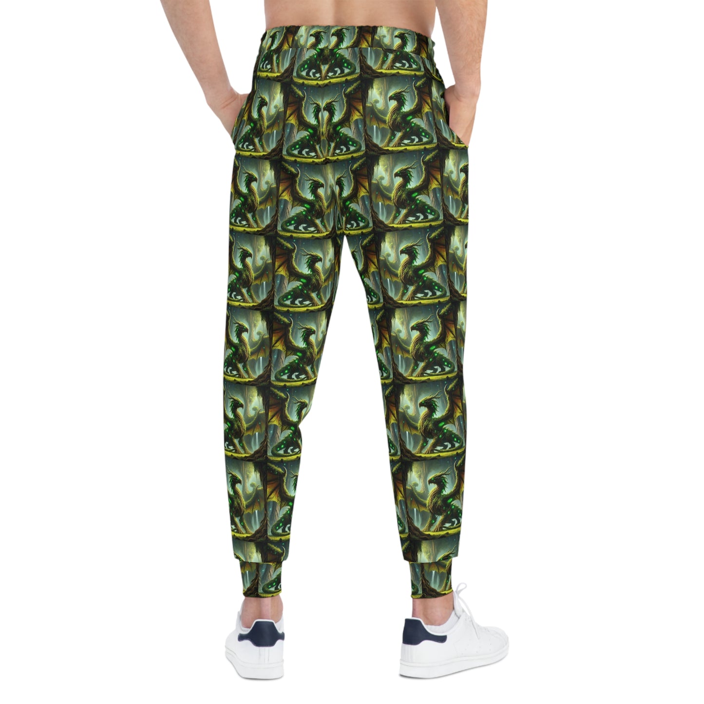 Dragon Athletic Joggers (AOP)