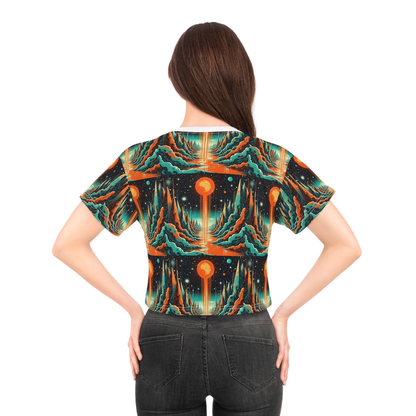 Crop Tee (AOP)