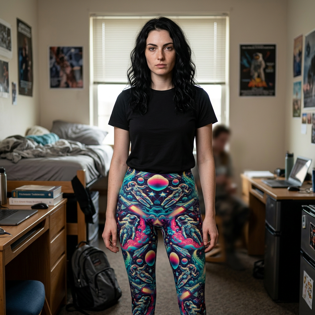 Women's Cut & Sew Casual Leggings (AOP)