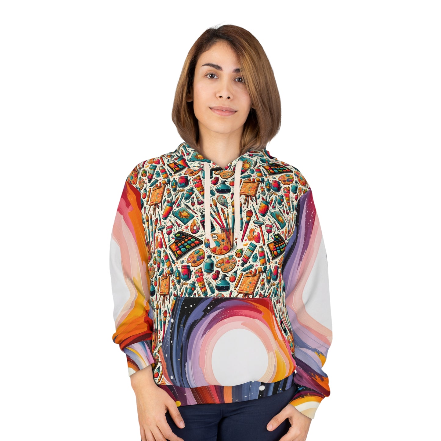 Artsy Painter Pullover Hoodie