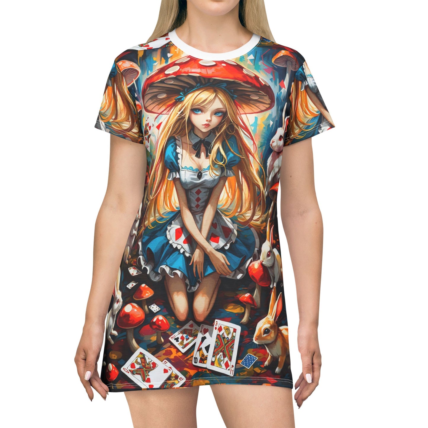T-Shirt Dress (AOP)