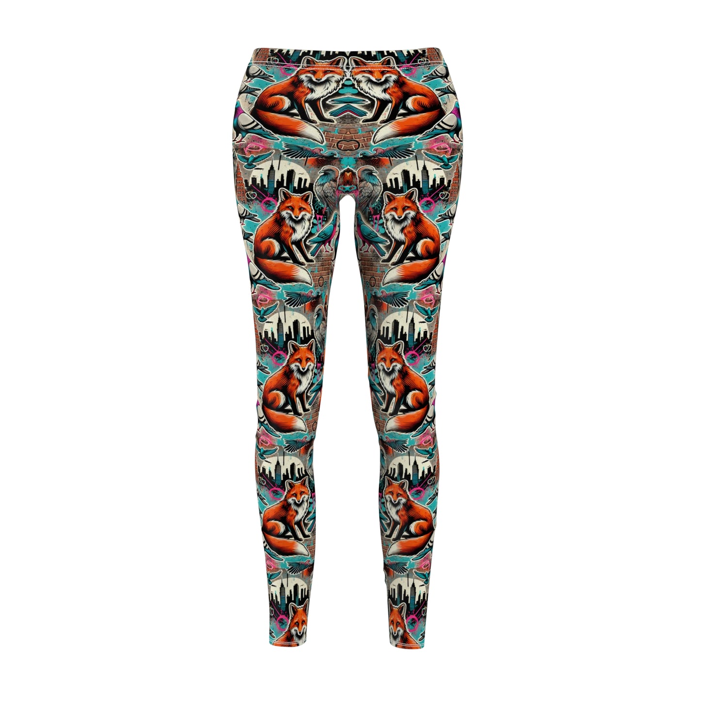 Women's Cut & Sew Casual Leggings (AOP)