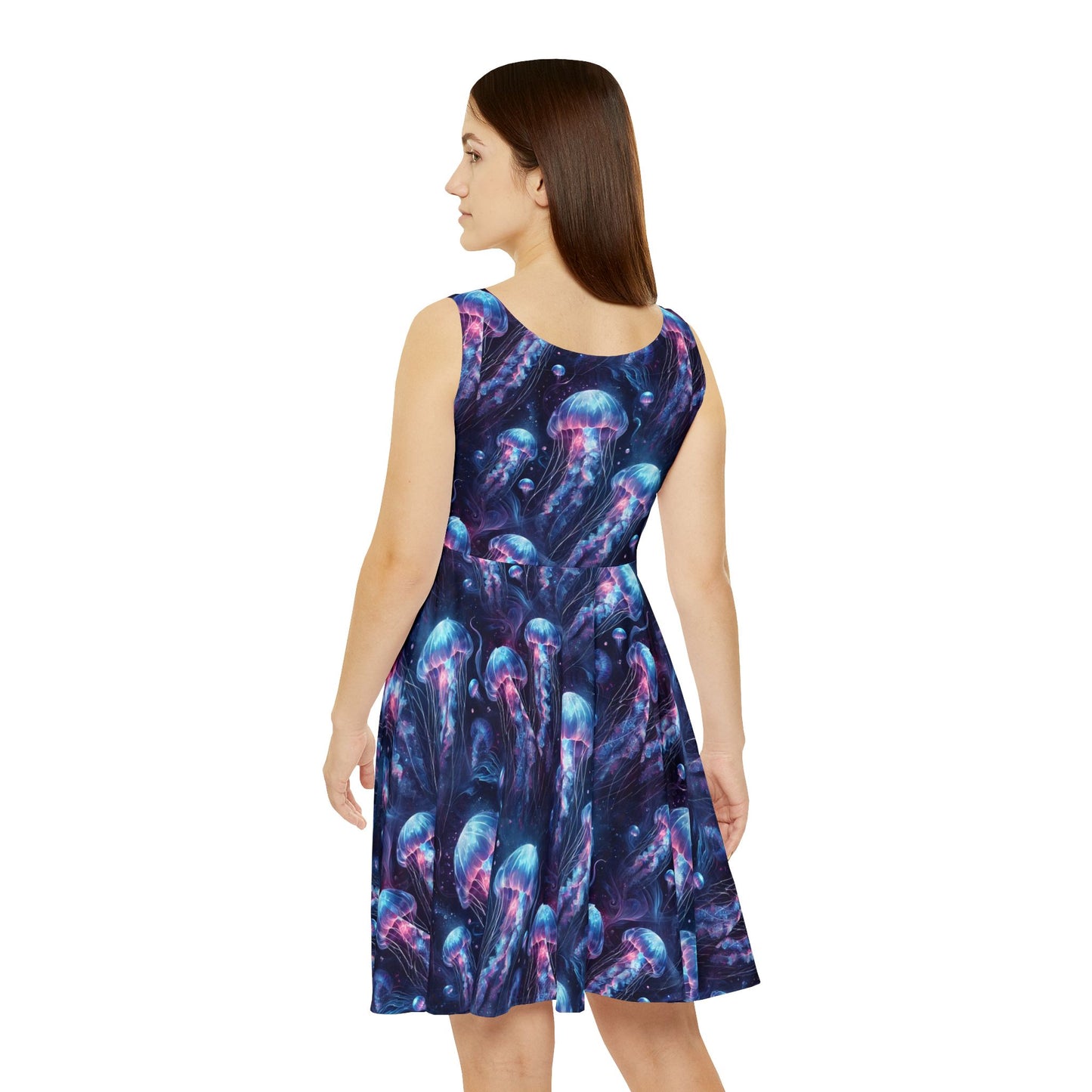 Skater Dress Jellyfish Ocean Beach Sea Summer Women's Clothing