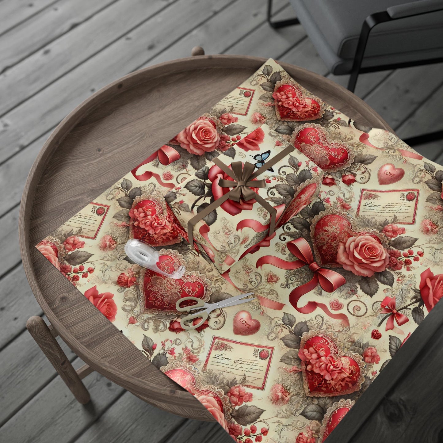 Valentine Wrapping Papers