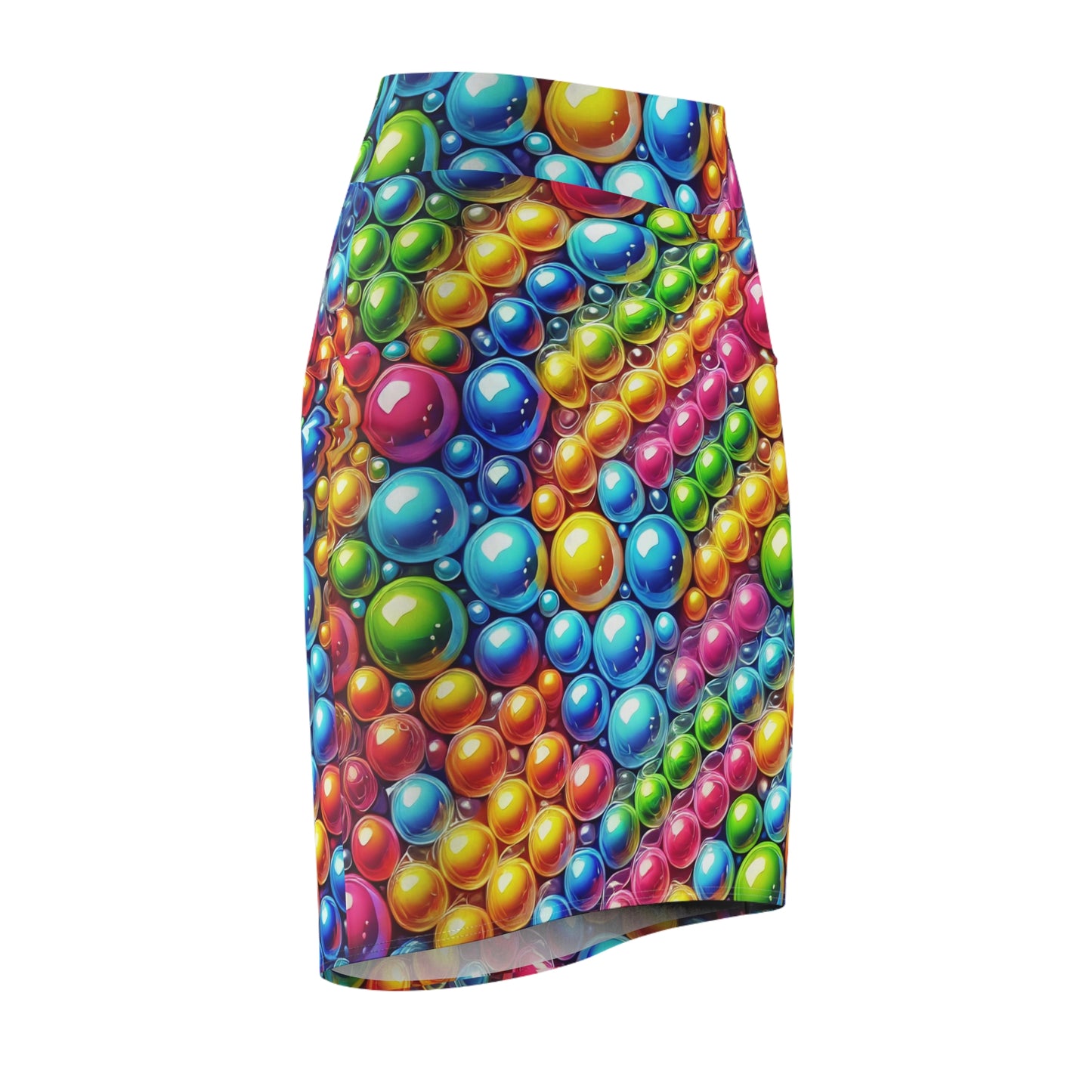 Bubbles Women's Pencil Skirt (AOP)