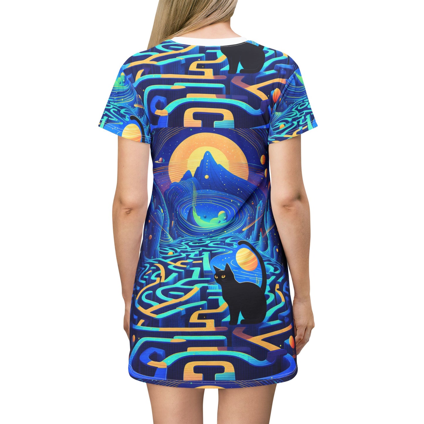 T-Shirt Dress (AOP)
