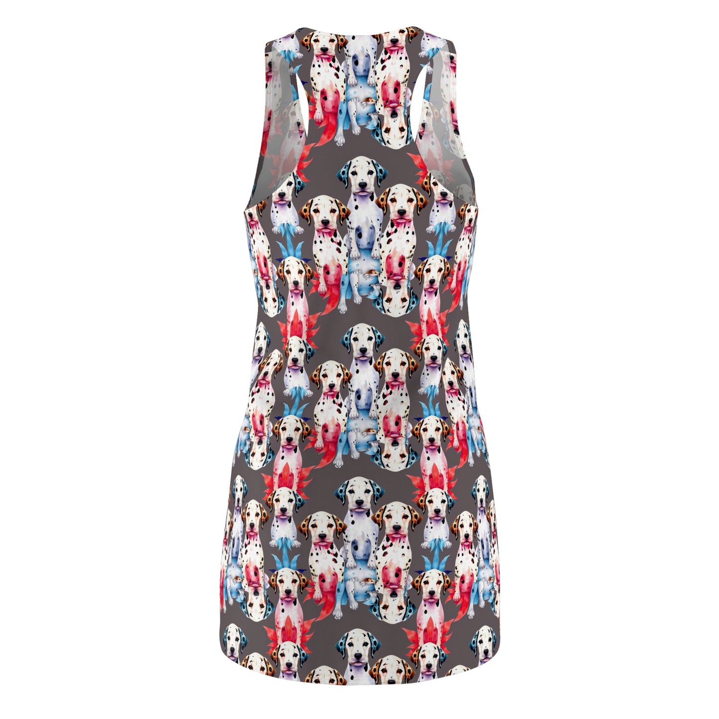 Women's Cut & Sew Racerback Dress (AOP)