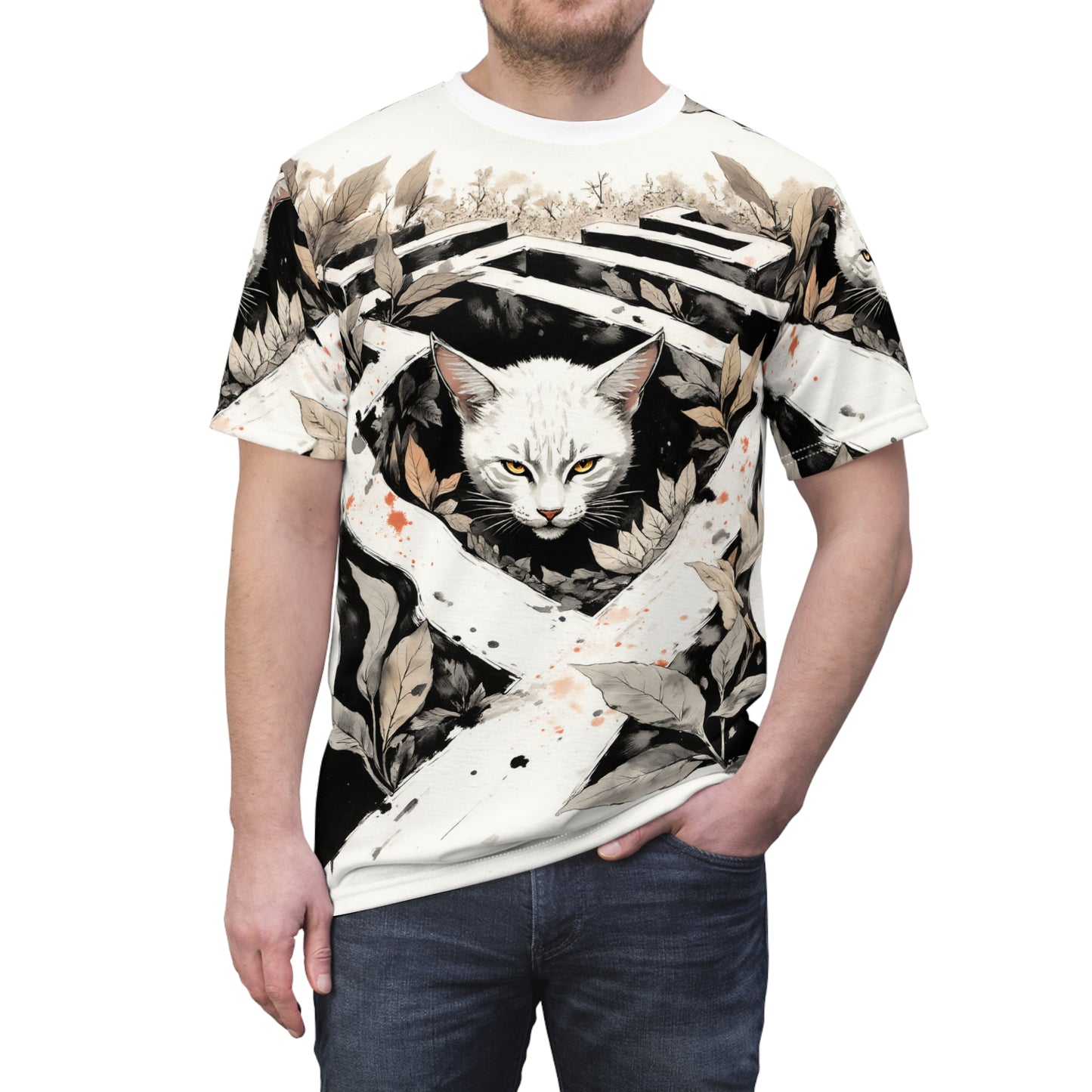 Unisex Cut & Sew Tee (AOP)