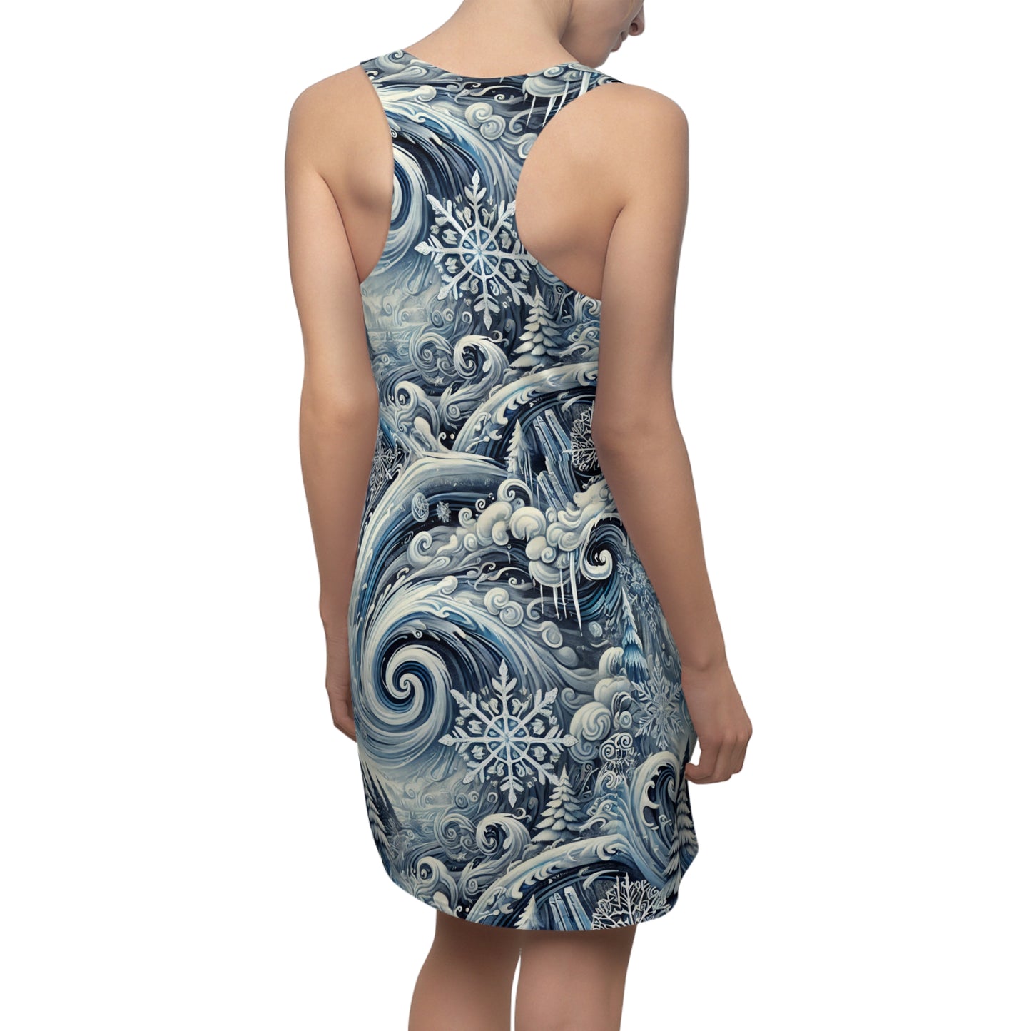 Racerback Dress - Polar Vortex Design