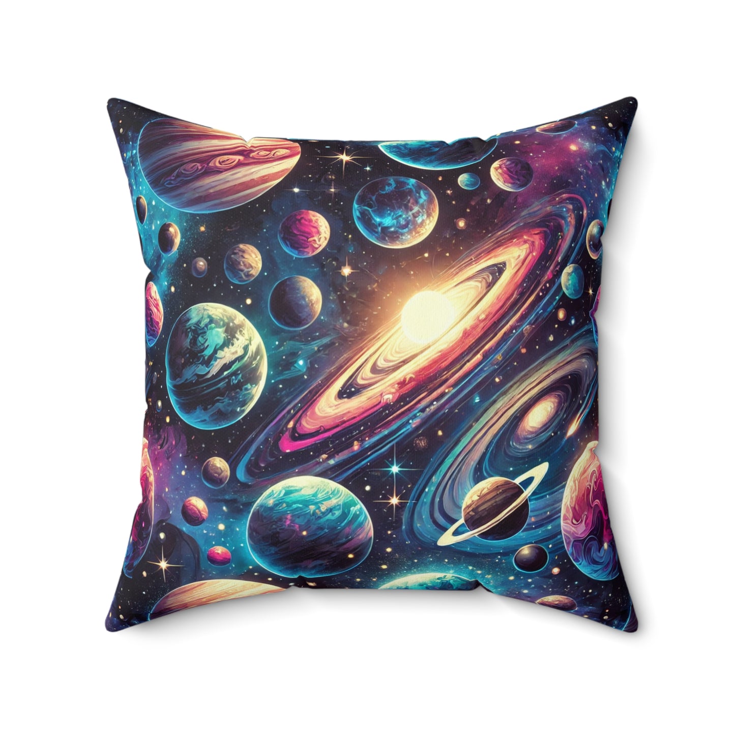 Spun Polyester Square Pillow