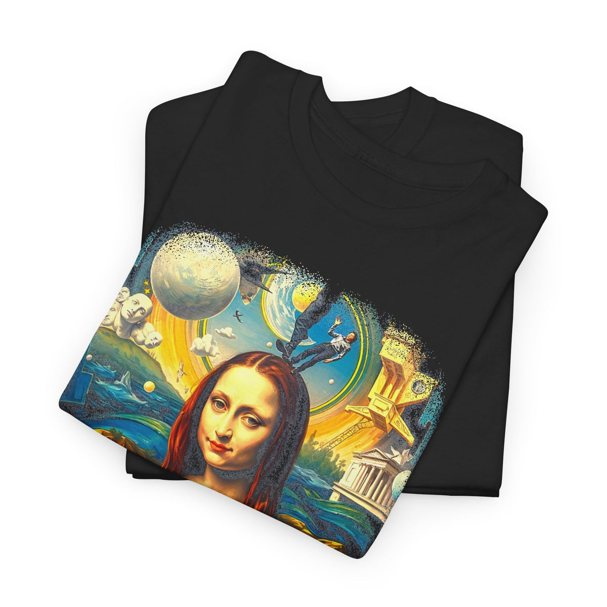 Surreal Mona Lisa T-Shirt Pop Art Graphic Tee