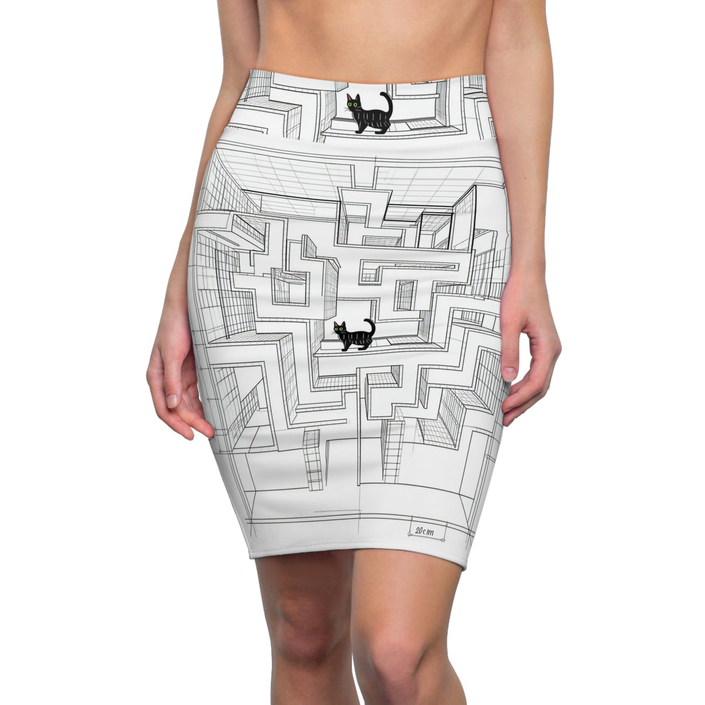 Women's Pencil Skirt (AOP)