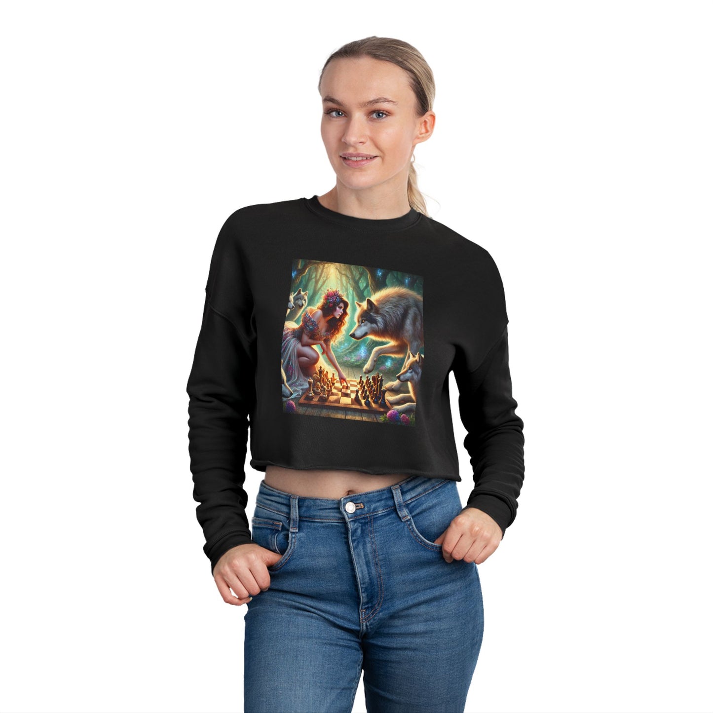 Women's Cropped Sweatshirt