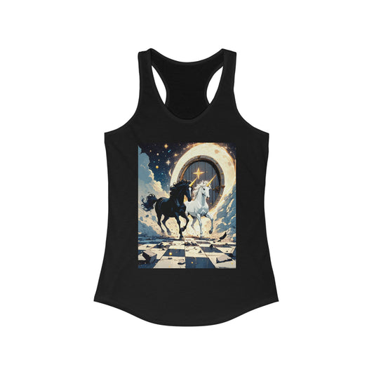 Racerback Tank Unicorn Women's Ideal Gift Shirt