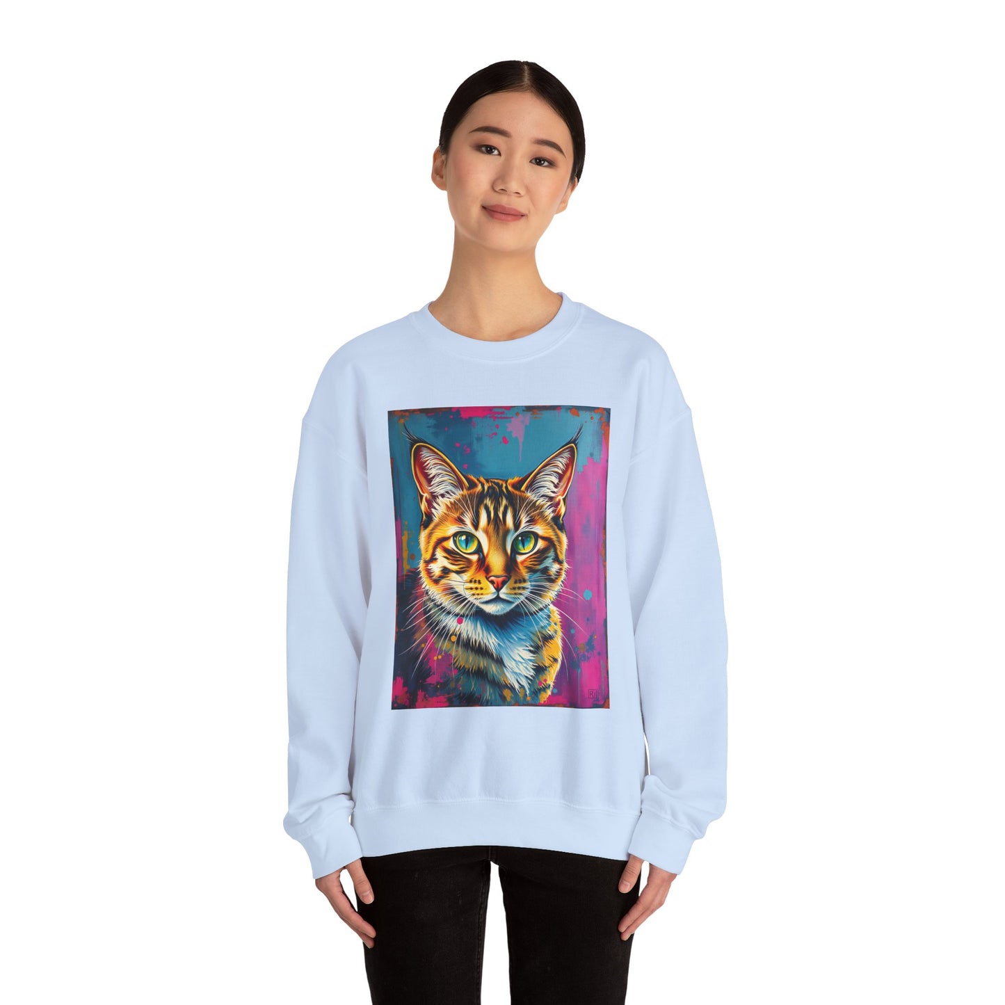 Cat Painting Sweatshirt