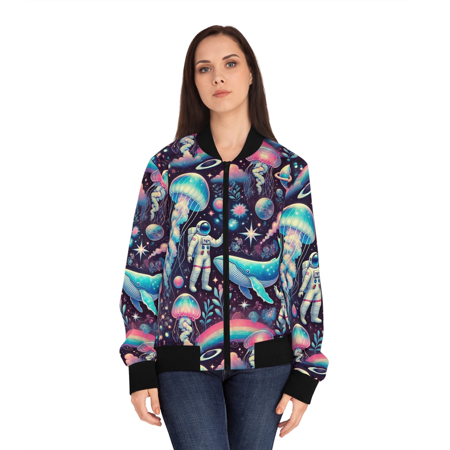 Women's Bomber Jacket (AOP)