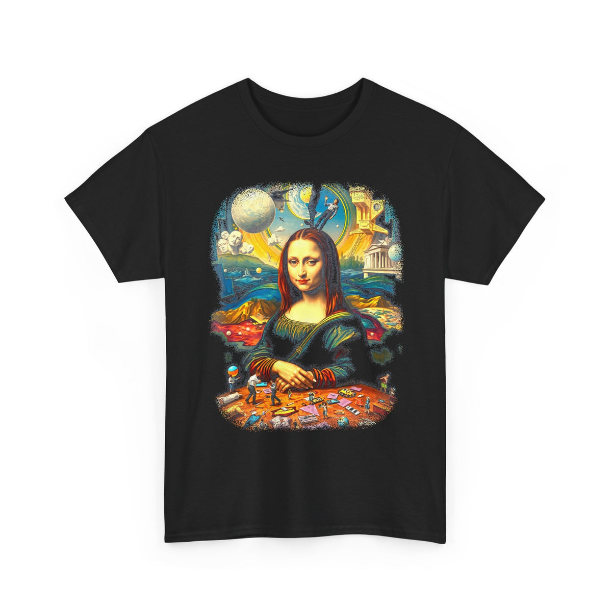 Surreal Mona Lisa T-Shirt Pop Art Graphic Tee
