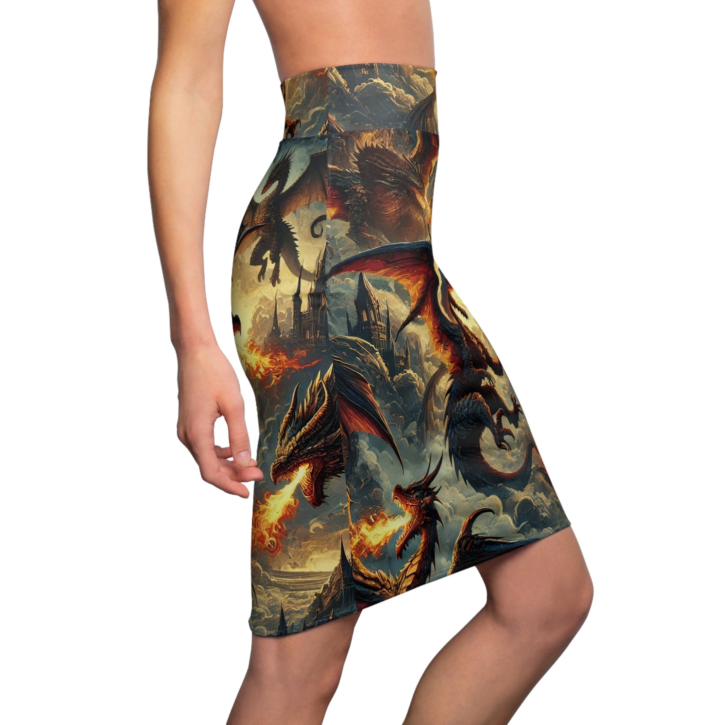 Women's Pencil Skirt (AOP)