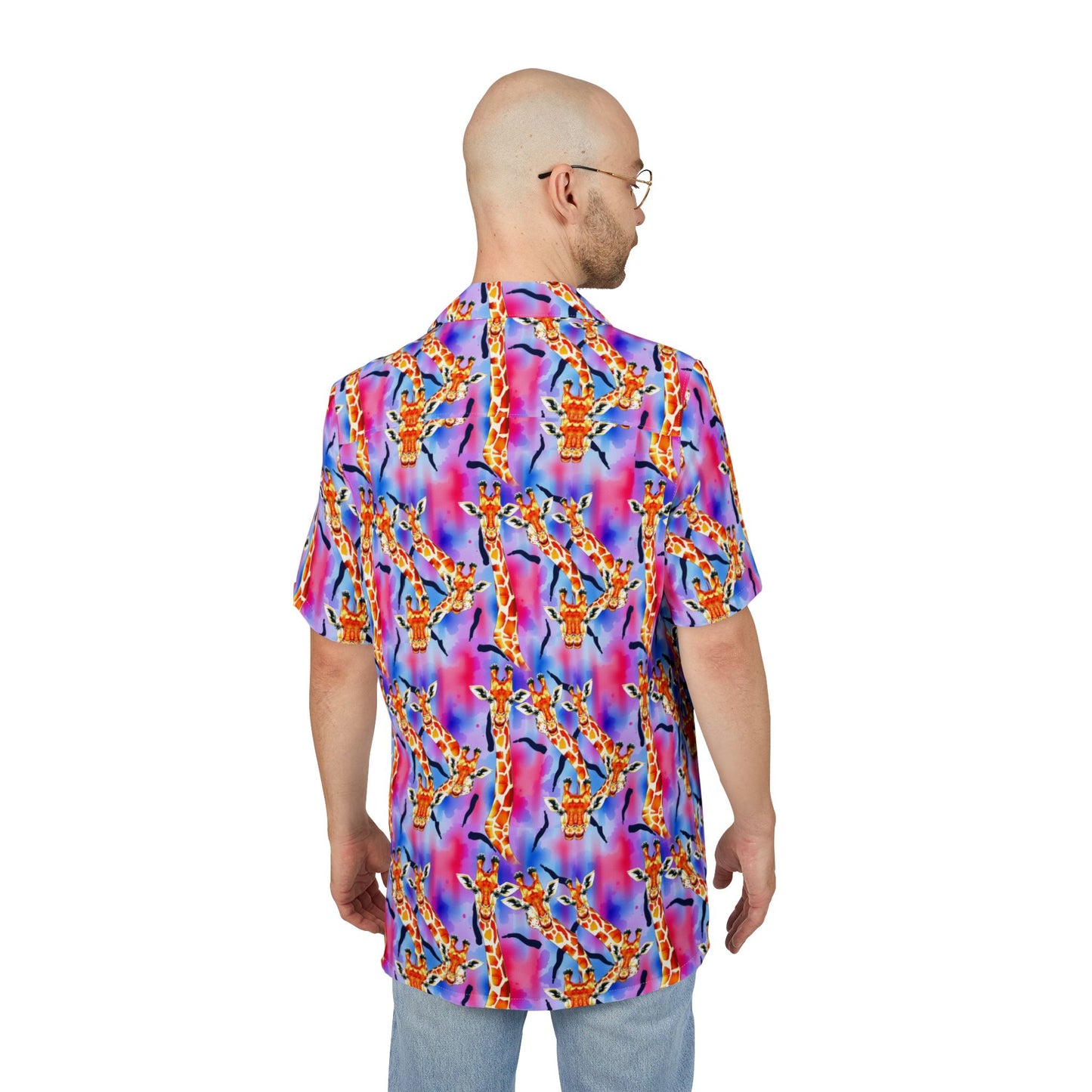 Unisex Hawaiian Button-Down Shirt (AOP)