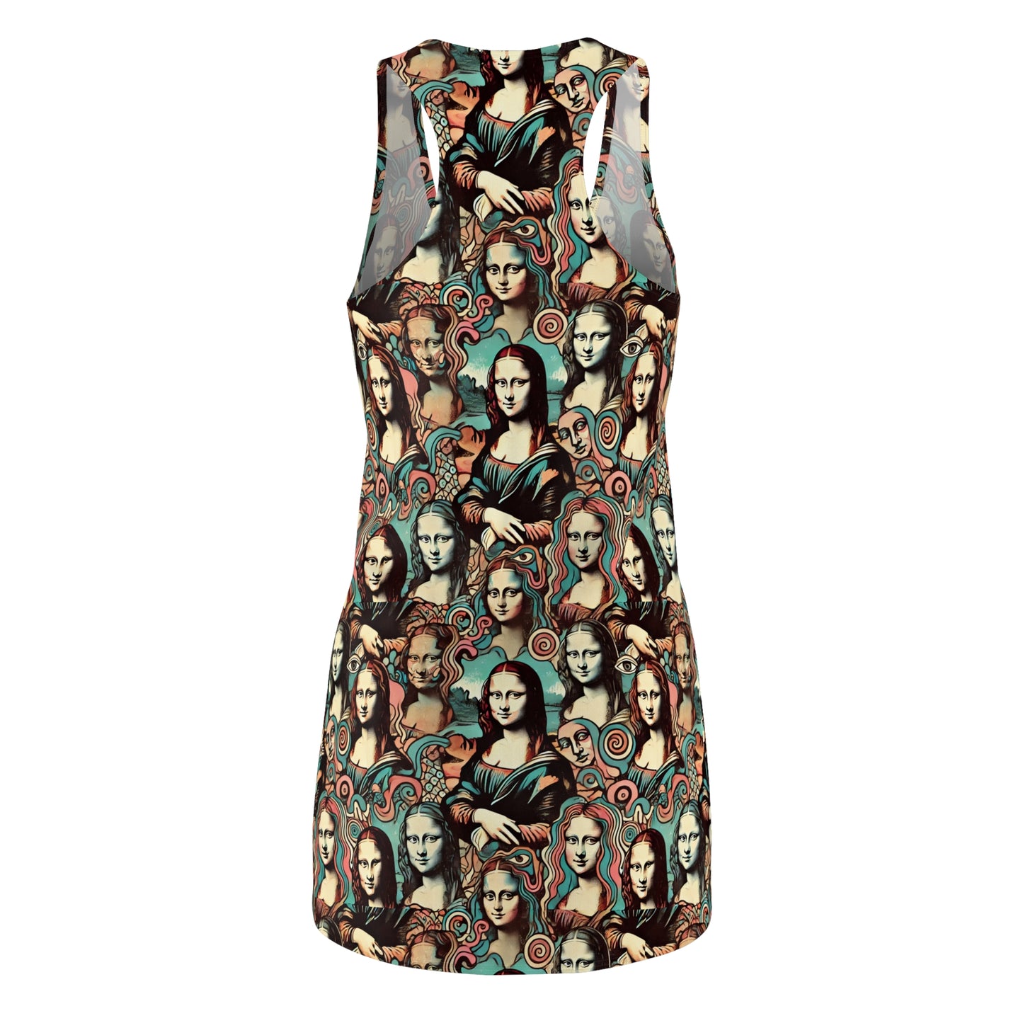 Women's Cut & Sew Racerback Dress (AOP)