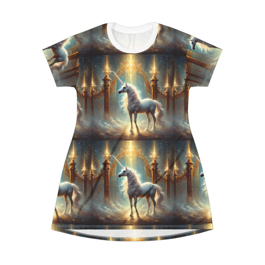 Dreamy Unicorn T-Shirt Dress