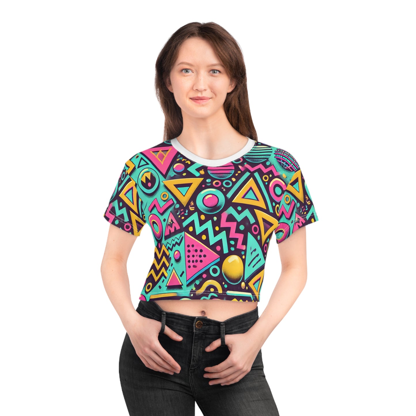 Crop Tee (AOP)