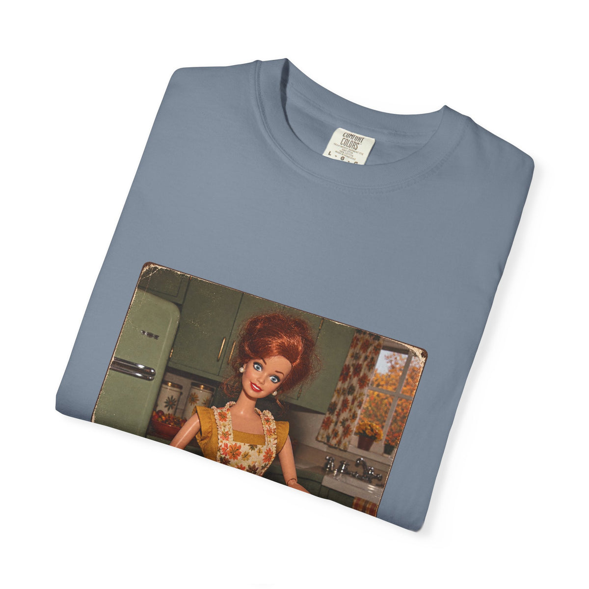 I Misunderstood the Assignment Funny Thanksgiving Tee Retro Doll Tiny Turkey Sarcastic Shirt