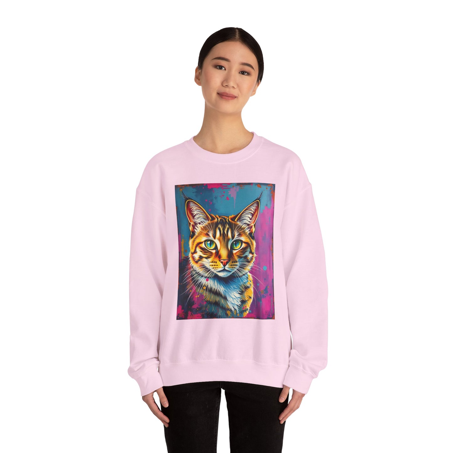 Cat Painting Sweatshirt