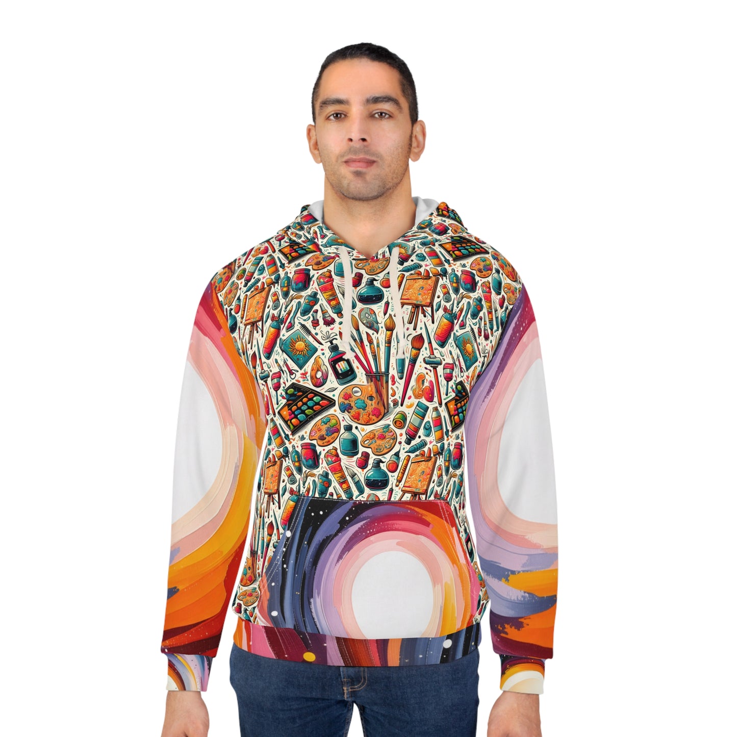 Artsy Painter Pullover Hoodie