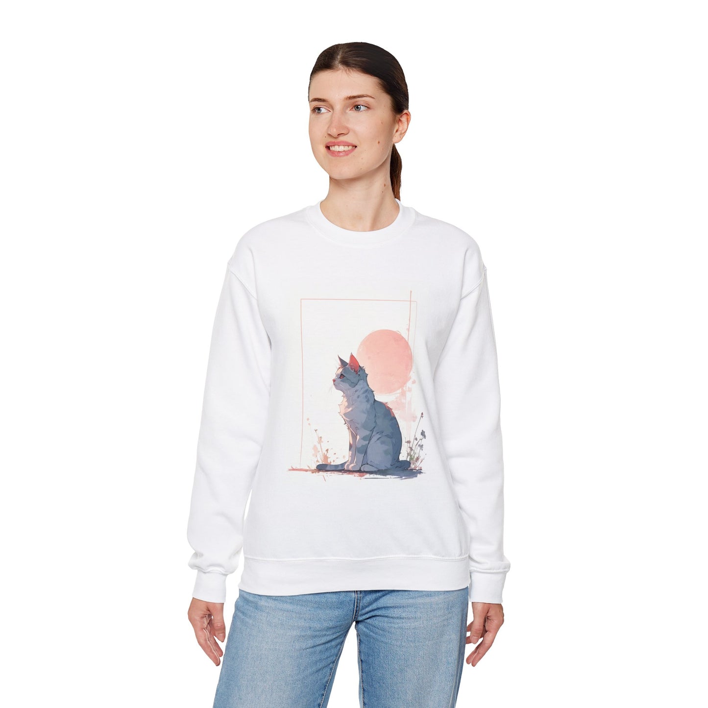 Artsy Cat Sweatshirt