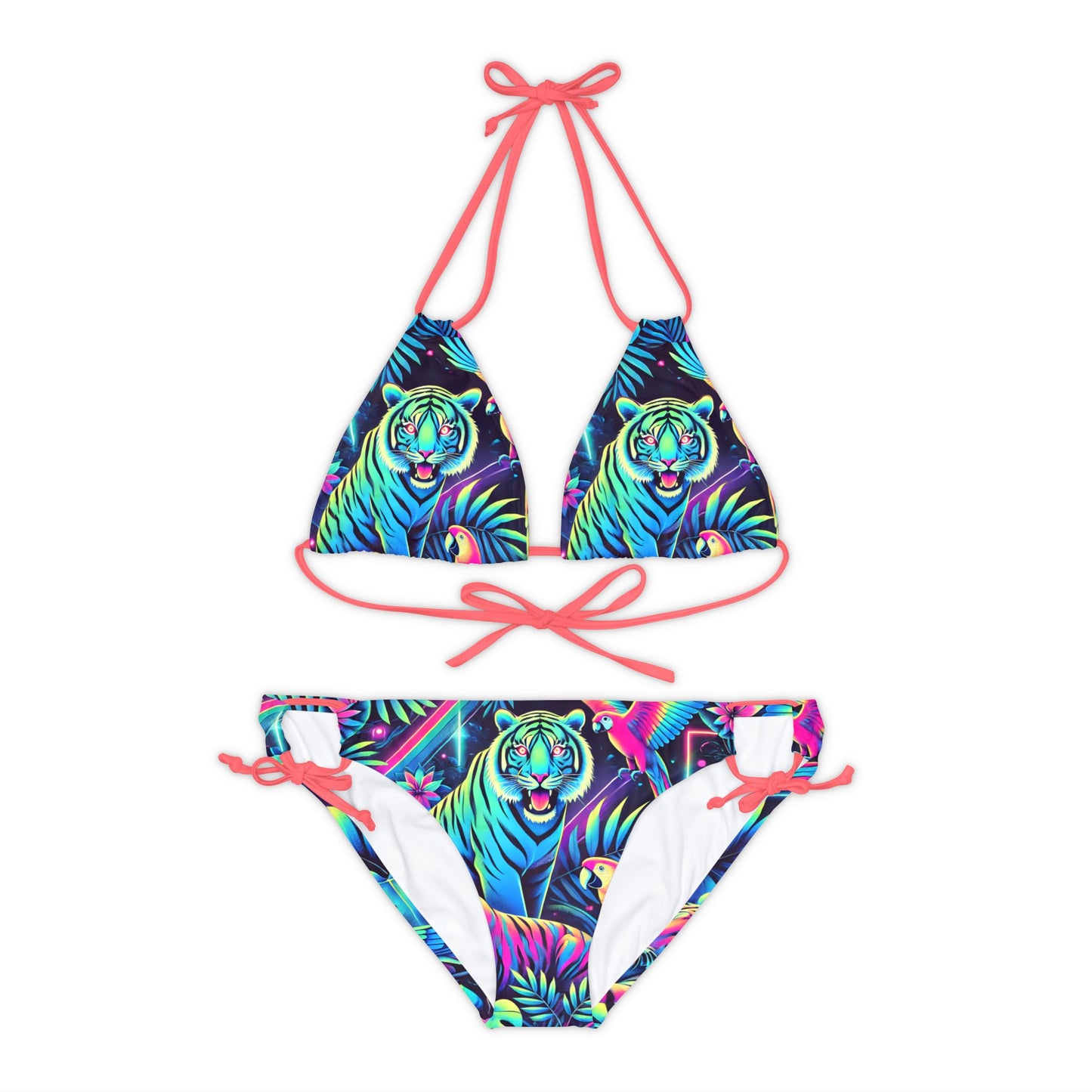 Strappy Bikini Set (AOP)