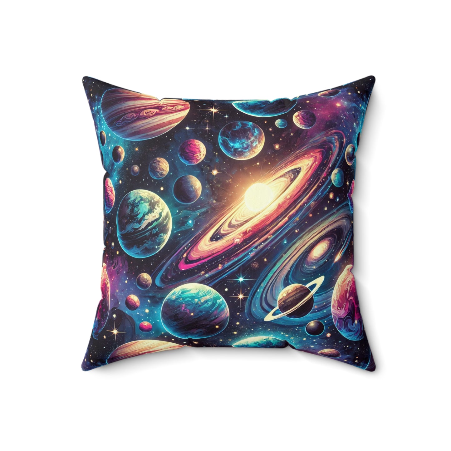 Spun Polyester Square Pillow