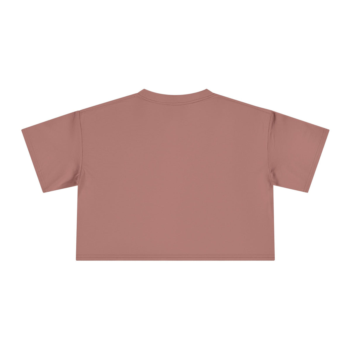 Cosmic Galaxy Cat Crop Tee, Pastel Watercolor Cat Planets Gold Stars Celestial Women's Cropped T-Shirt