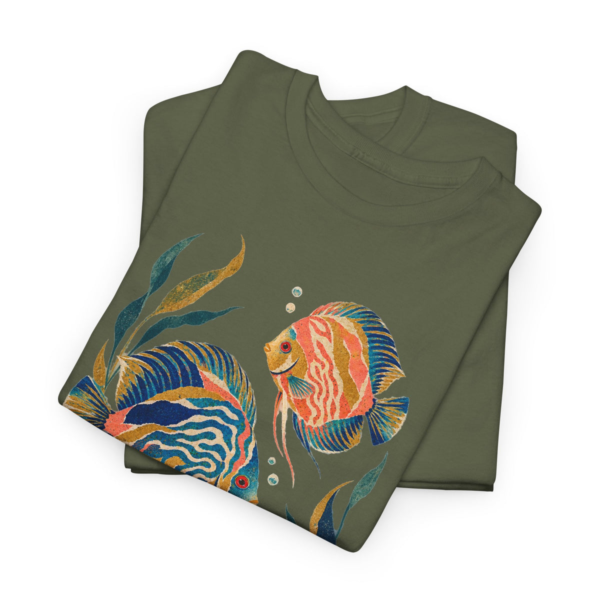 Discus Fish Trio Tee Colorful Tropical Aquarium Fish Aquascape Fishkeeping Shirt
