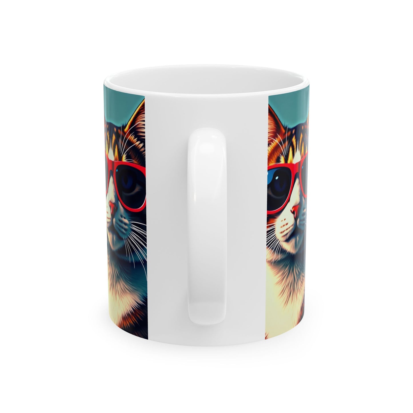 Cat Ceramic Mug, (11oz, 15oz)