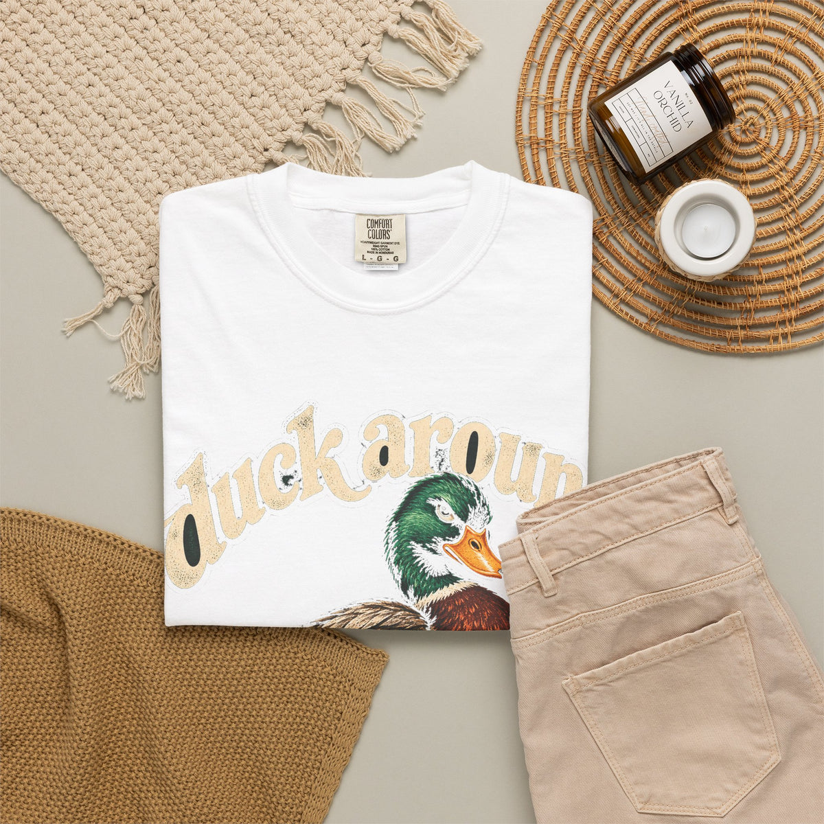 Duck Around and Find Out Tee Funny Mallard Duck FAFO Pun Shirt