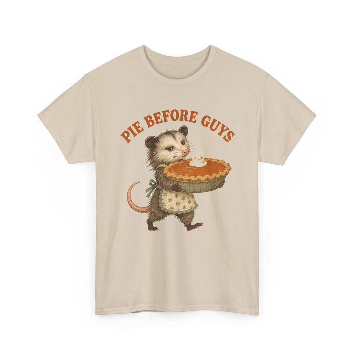 Pie Before Guys Opossum T-Shirt Funny Thanksgiving Possum