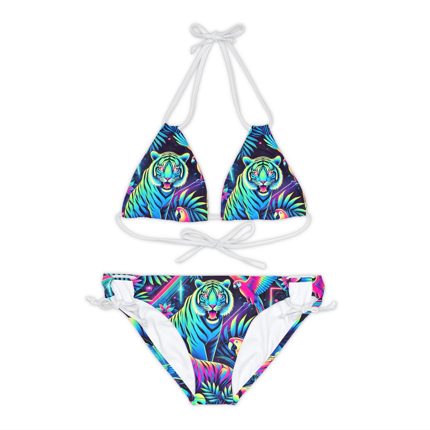 Strappy Bikini Set (AOP)