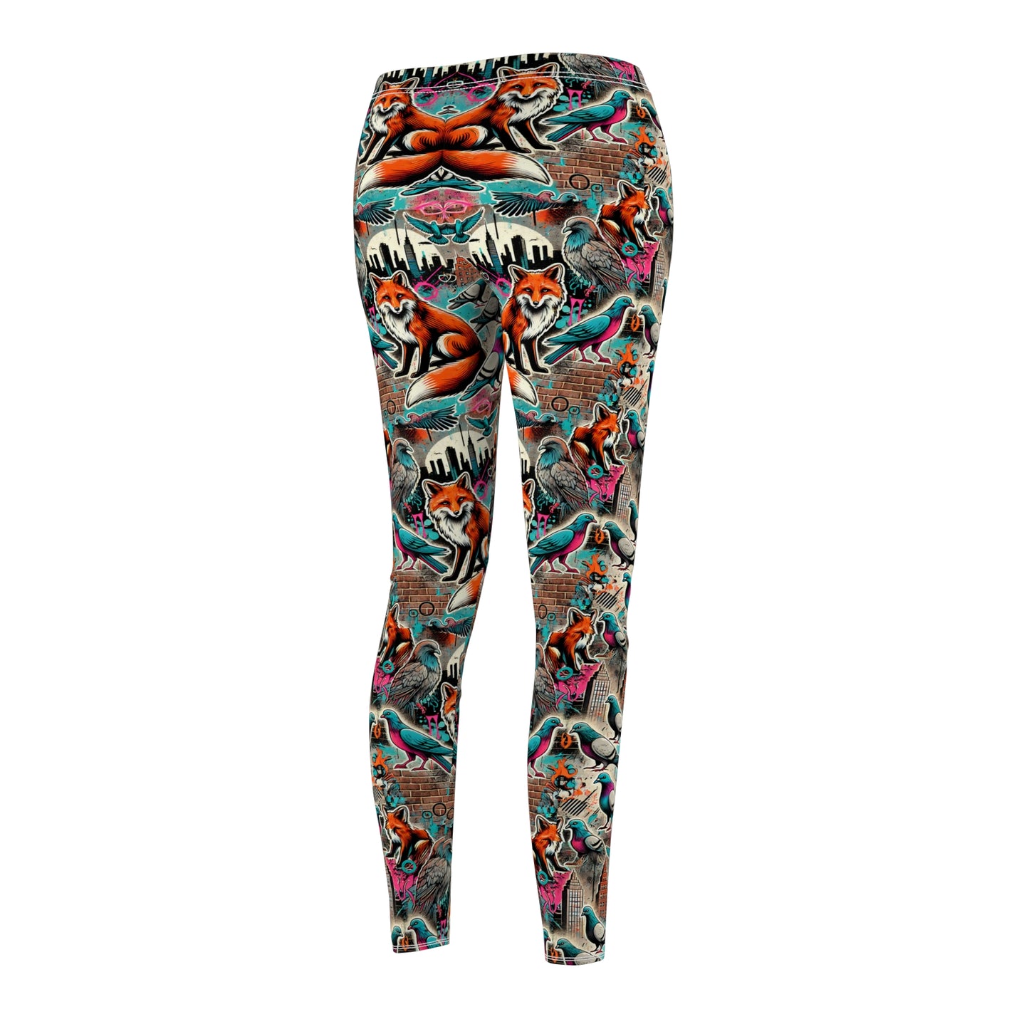 Women's Cut & Sew Casual Leggings (AOP)