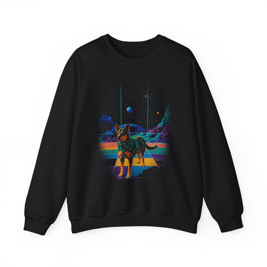 Space dog Unisex Heavy Blend™ Crewneck Sweatshirt