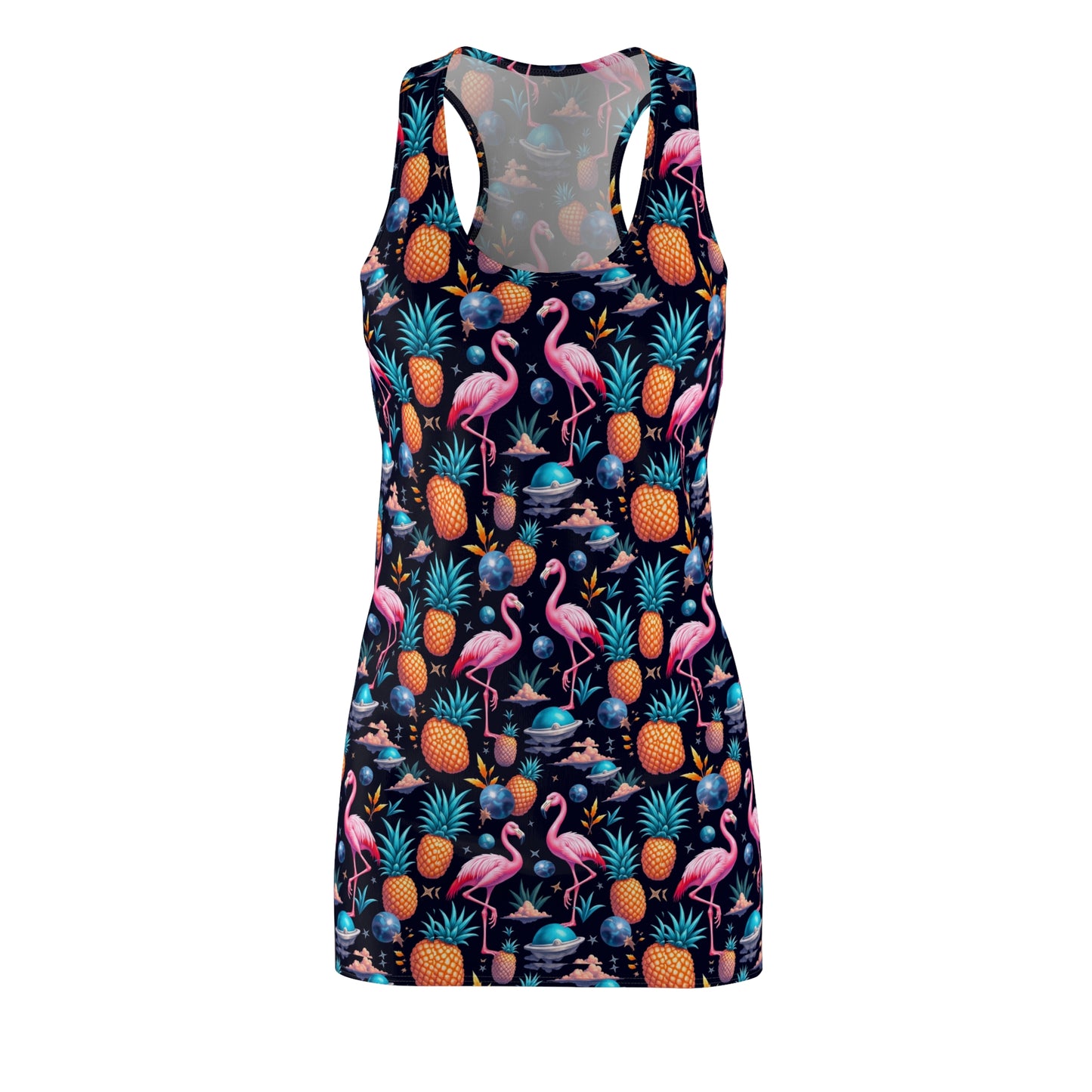 Women's Cut & Sew Racerback Dress (AOP)