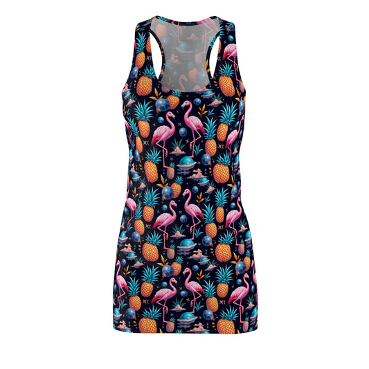 Women's Cut & Sew Racerback Dress (AOP)