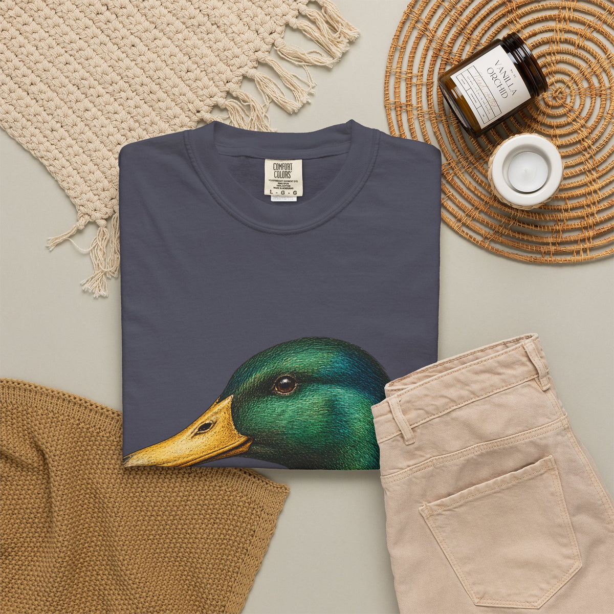 Don't Be Such a Duck Head Vintage Mallard Tee Funny Shirt