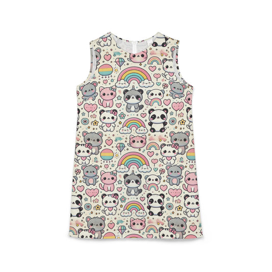 A-line Sleeveless Dress (AOP)