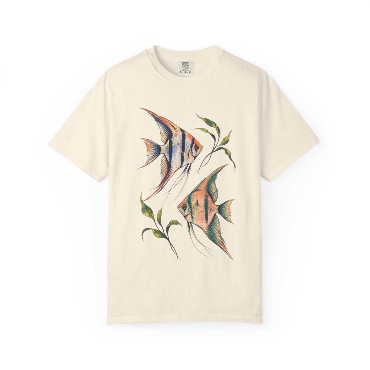 Angelfish Pair Tee Freshwater Angelfish Tropical Aquarium Fishkeeping Shirt