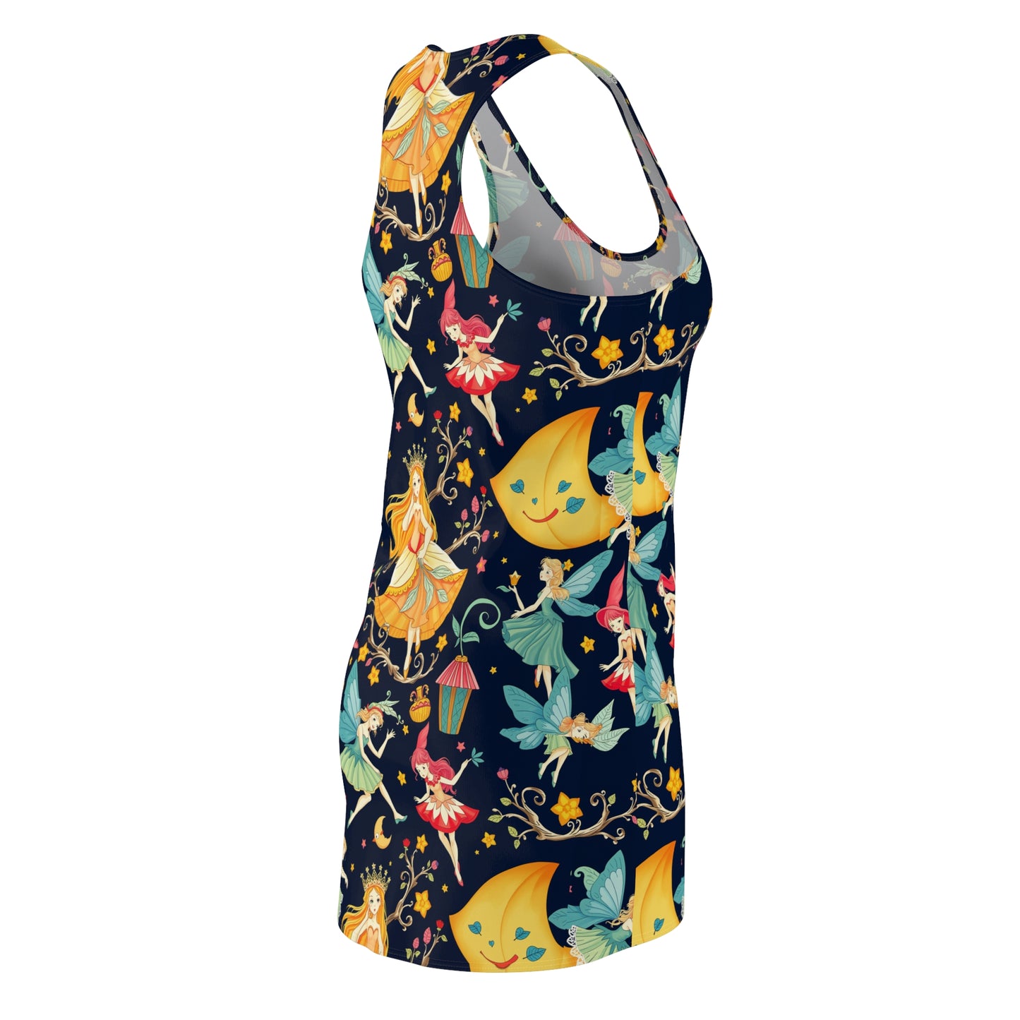 Women's Cut & Sew Racerback Dress (AOP)